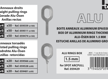 59429 ALU SPOTTERI TARVIKUD 1,5MM