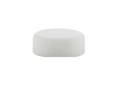 VALGE POLEERPADI 75MM